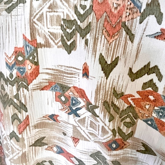 Alfred Dunner Women’s Single Button Blazer SouthWestern Aztec, Size 14 Petite - Picture 6 of 7